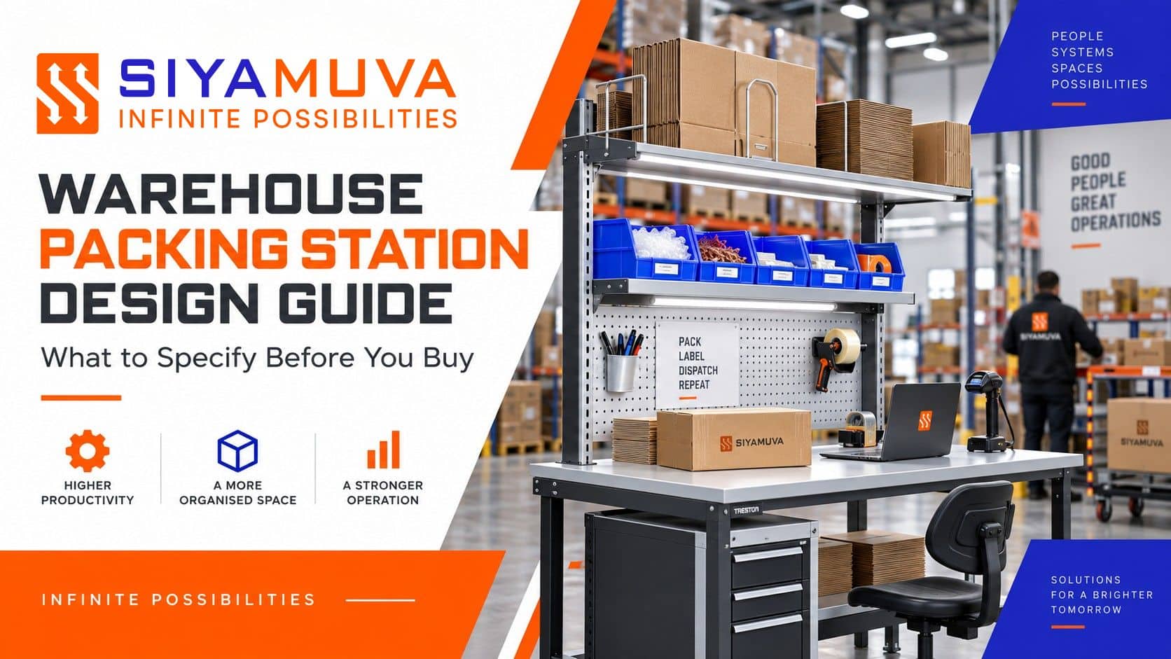 Warehouse packing station design guide by Siyamuva