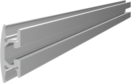 Guide Rail - extruded T-Slot Aluminium profile - Side Render